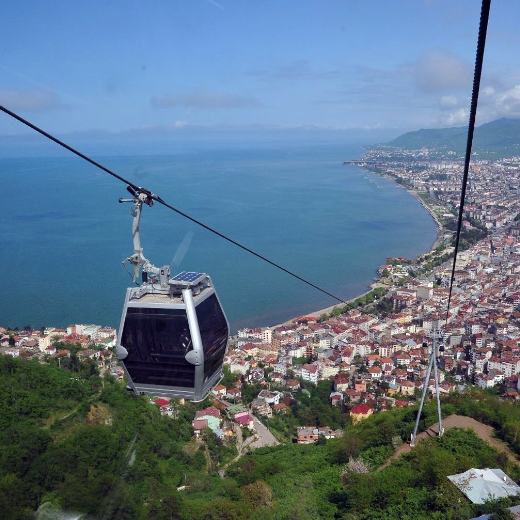 Ordu ya varış ve Teleferik ile Boztepe ziyareti,